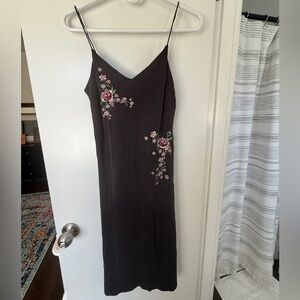 TOP SHOP Embroidered Dress Size US 2